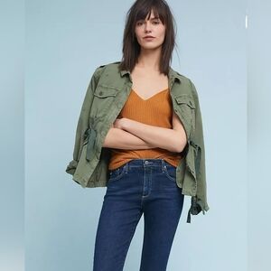 Anthropolgie the Stevie Roll Up Jeans